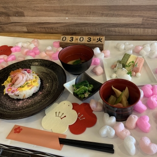 ひな祭りランチ♪